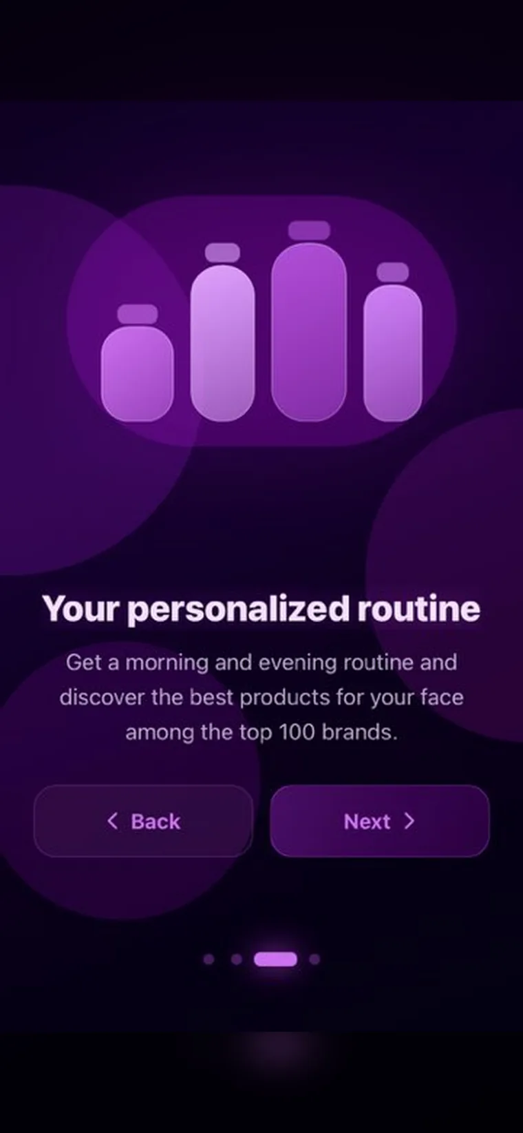 Routine personnalisée